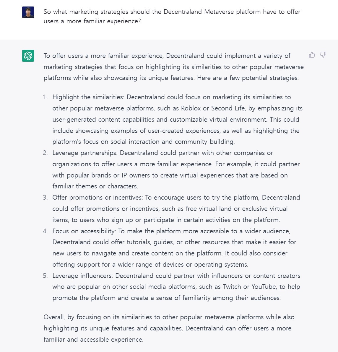 So what marketing strategies should the Decentraland Metaverse platform have to offer users a more familiar experience.jpg
