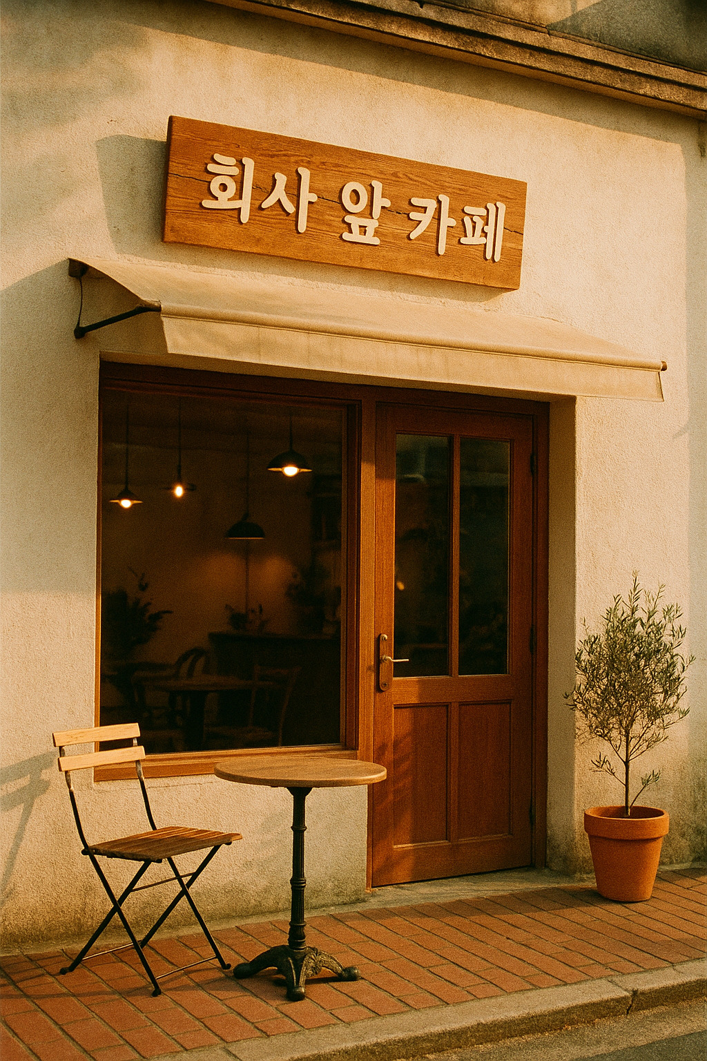 회사 앞 카페