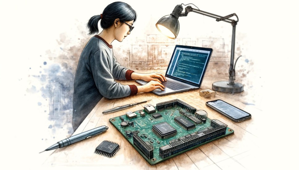 DALL·E_2024-04-01_11.09.56_-_A_scene_of_an_East_Asian_embedded_software_deve.jpg