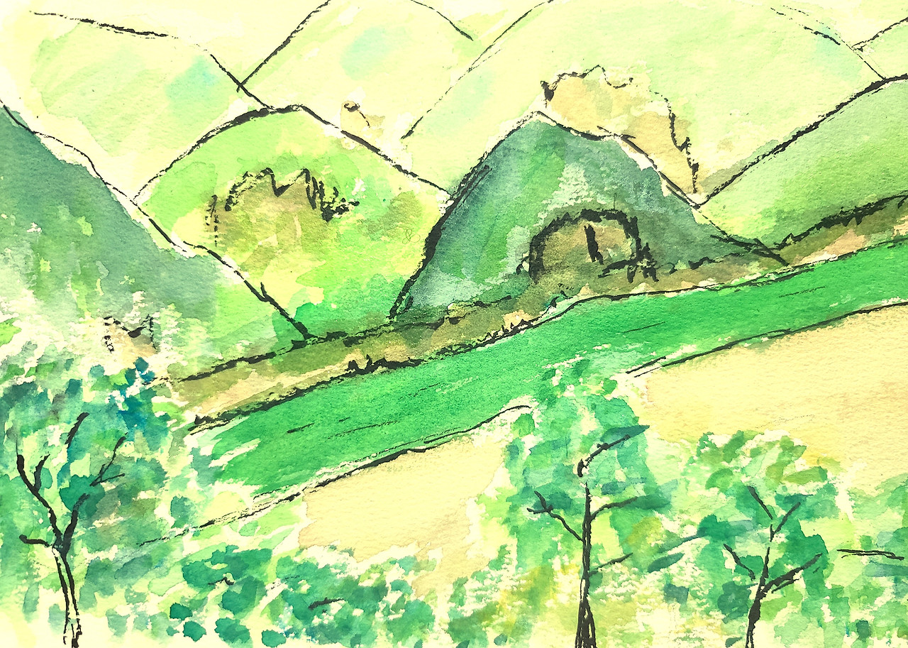 위에서 본 산과 강.jpg