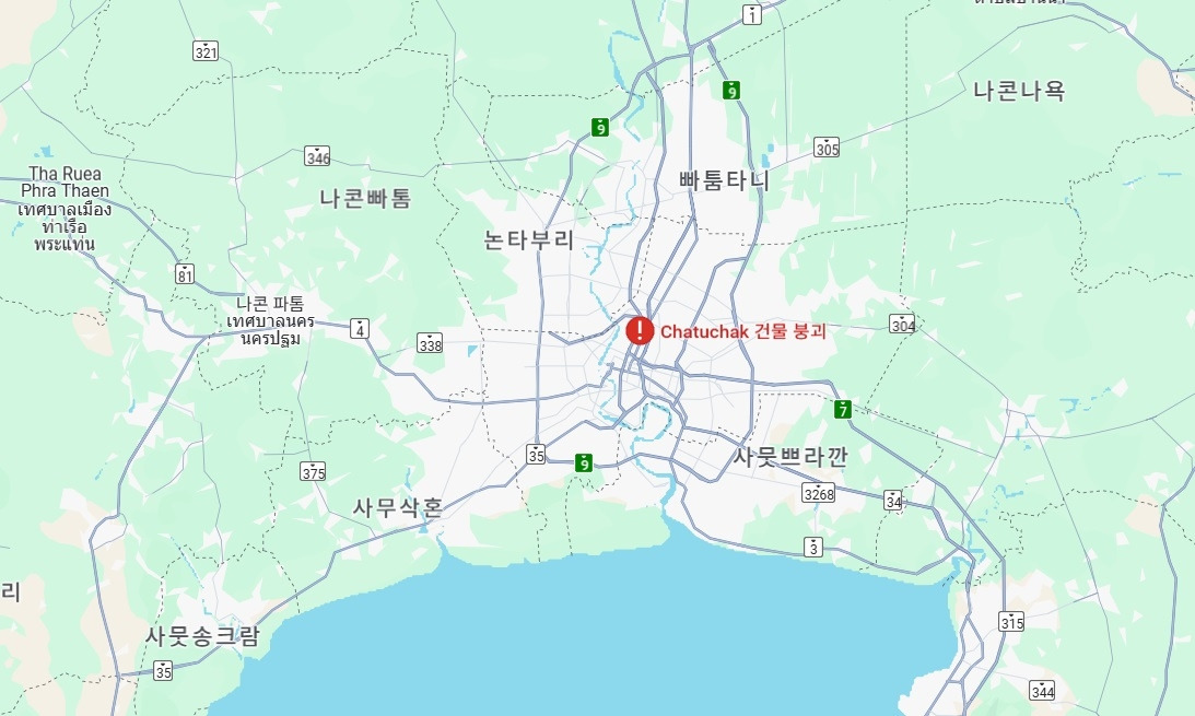 차뚜짝 지역 감사원 신축 본부 건물 붕괴지역 지도_20250330.jpg