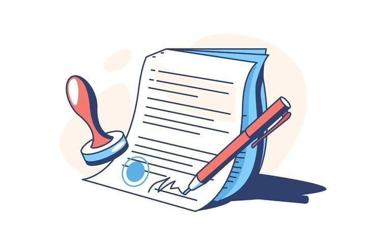 계약서와 도장.jpg