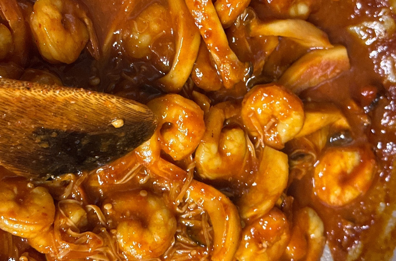 딸의 새우볶음.jpg