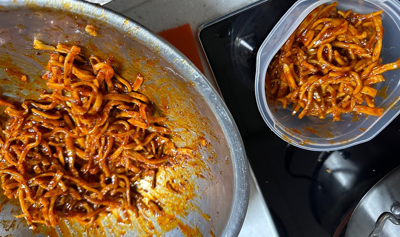 딸의 진미채.jpg