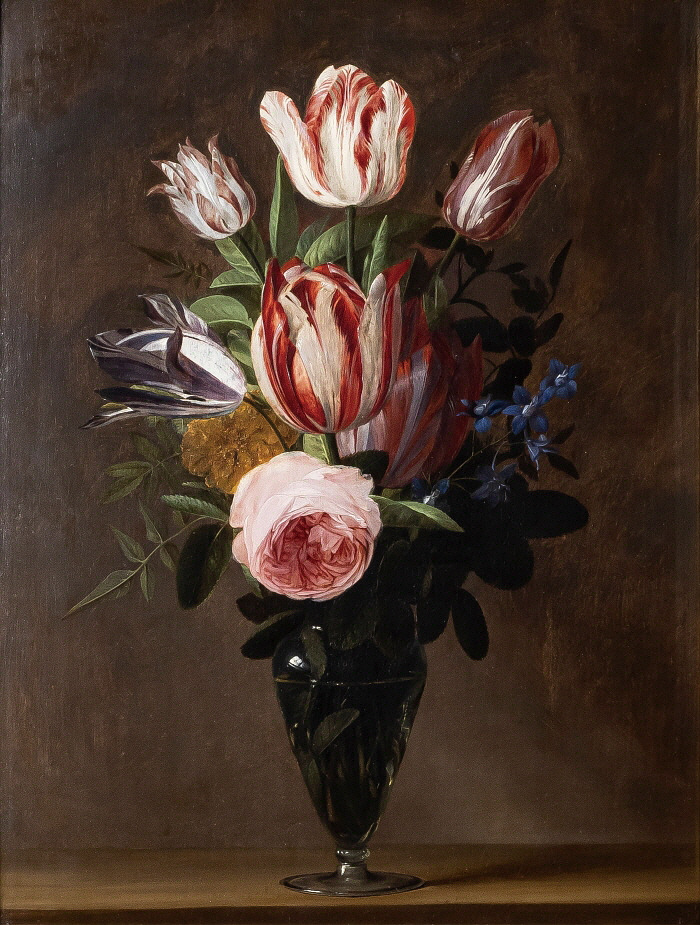 Seghers, Daniel, Flower in a vase, oil on oak panel, pre-1661, Johannesburg Art Gallery, Republic of South Africa (1).jpg