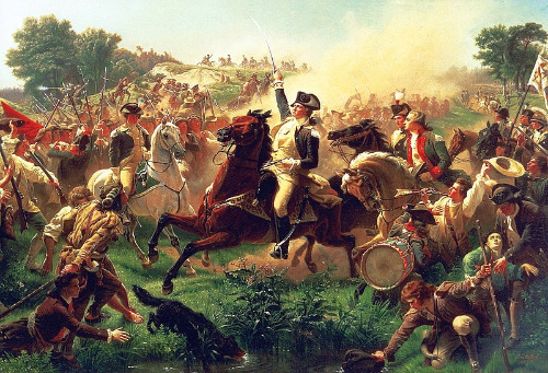 Battle of Monmouth by Emanuel Leutze.jpg