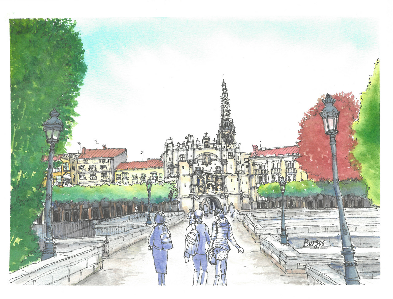부르고스성당들어가는입구.jpg