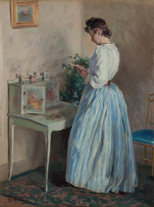 Lady reading a Letter (1892).jpg