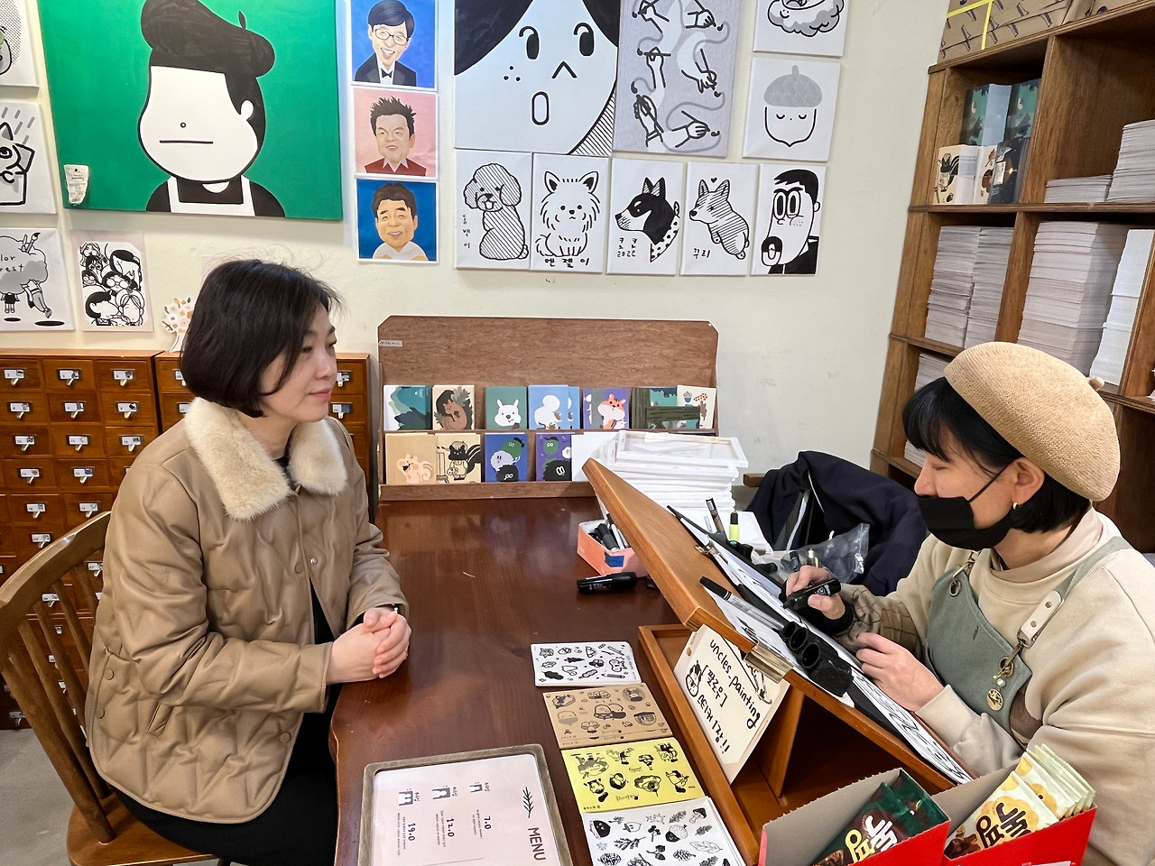 엄마와 캐리커쳐_1.jpg