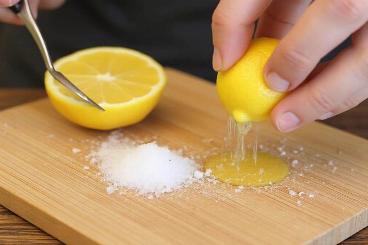 도마 레몬 소금 소독.jpg