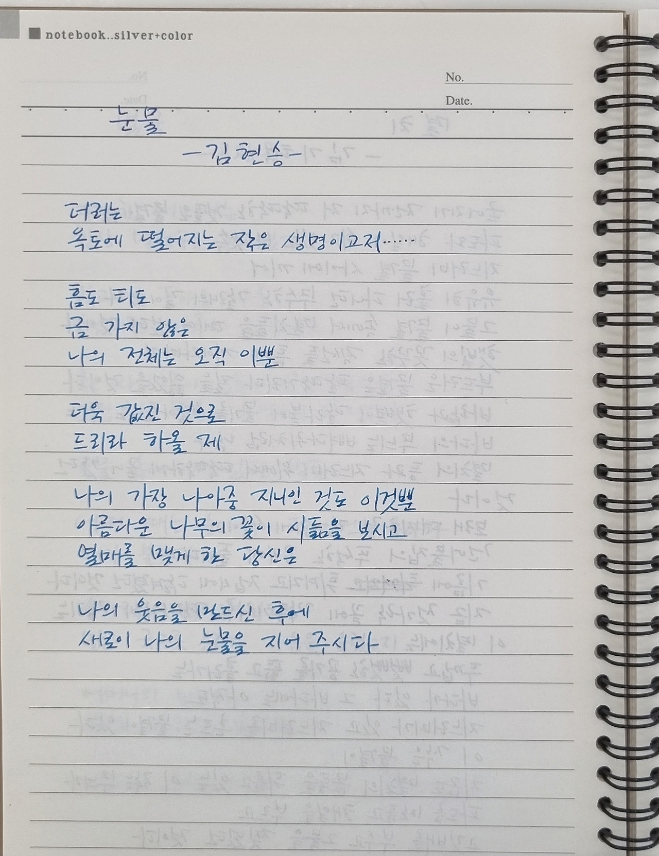 김현승 눈물.jpg