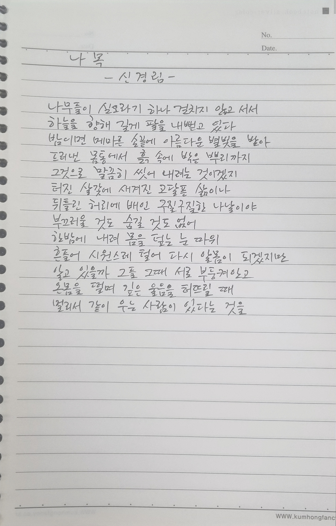 신경림 나목.jpg