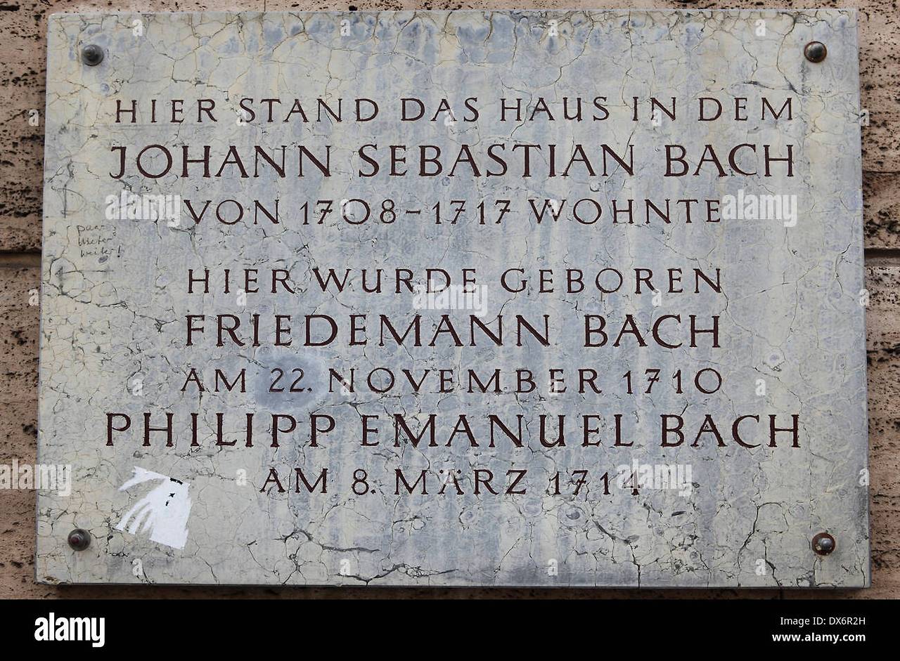 plaque-marking-the-place-where-johann-sebastian-bachs-house-stood-DX6R2H.jpg
