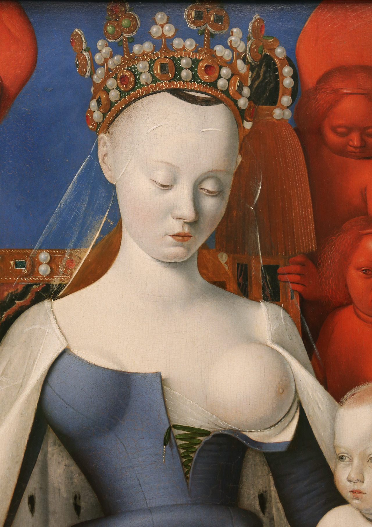 Jean_fouquet,_dittico_di_melun,_1452-60_ca._(berlino-anversa),_madonna_col_bambino_tra_cherubini_e_serafini_04.jpg
