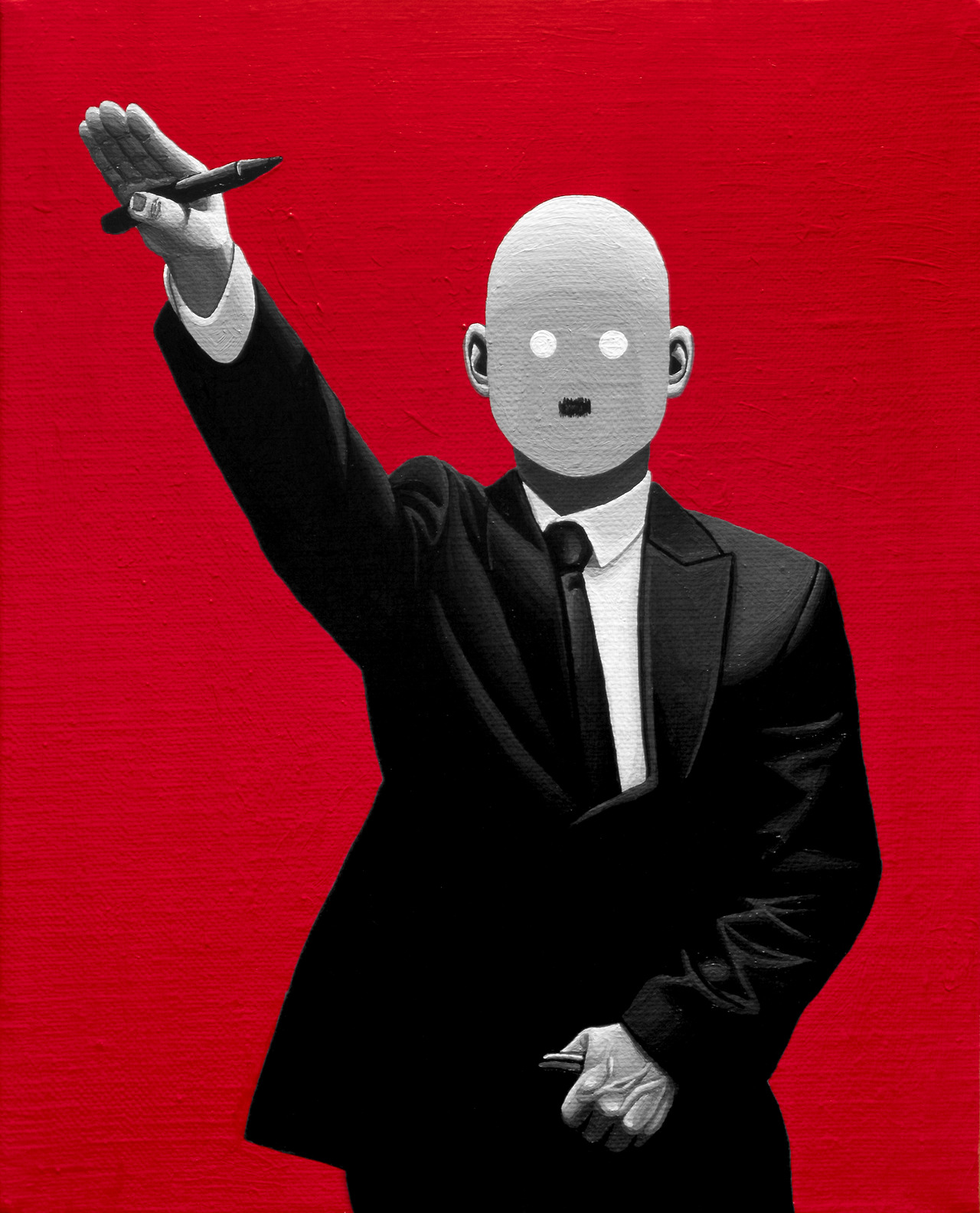 파시스트 워너비_acrylic on canvas_27.3X22.0_2025.jpg