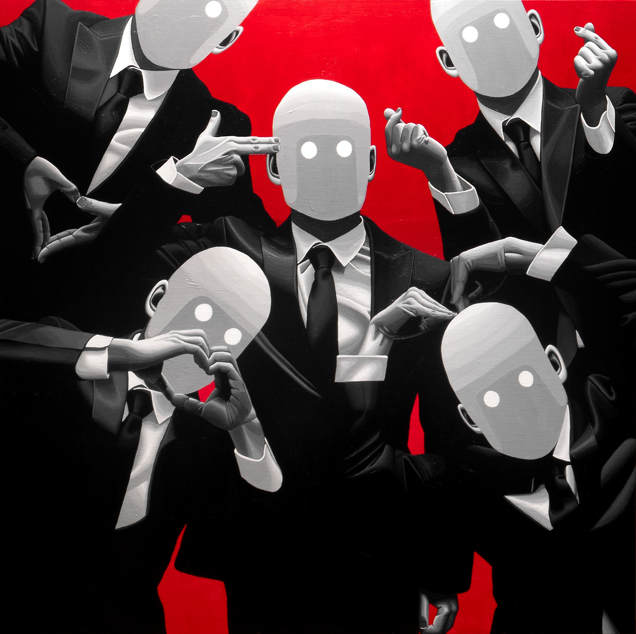 나 빼고 다 미친 것 같아_acrylic on canvas_91.0X91.0_2025.jpg