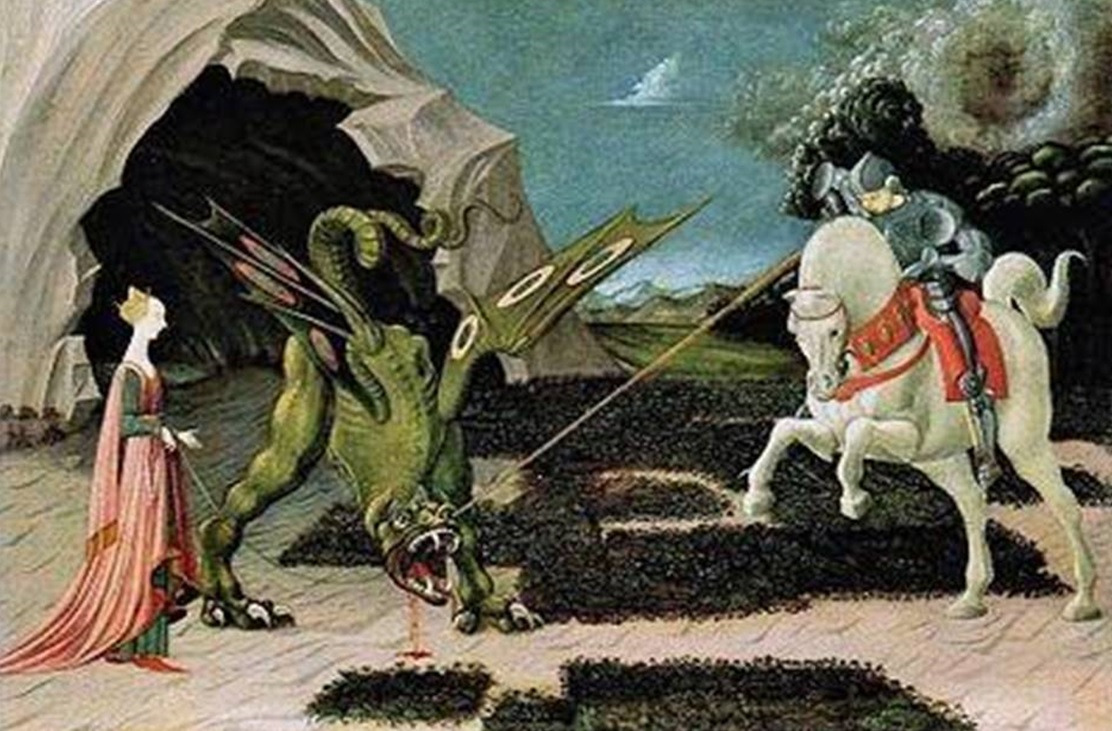 파올로 우첼로 용과 싸우는 게오르기우스.jpg