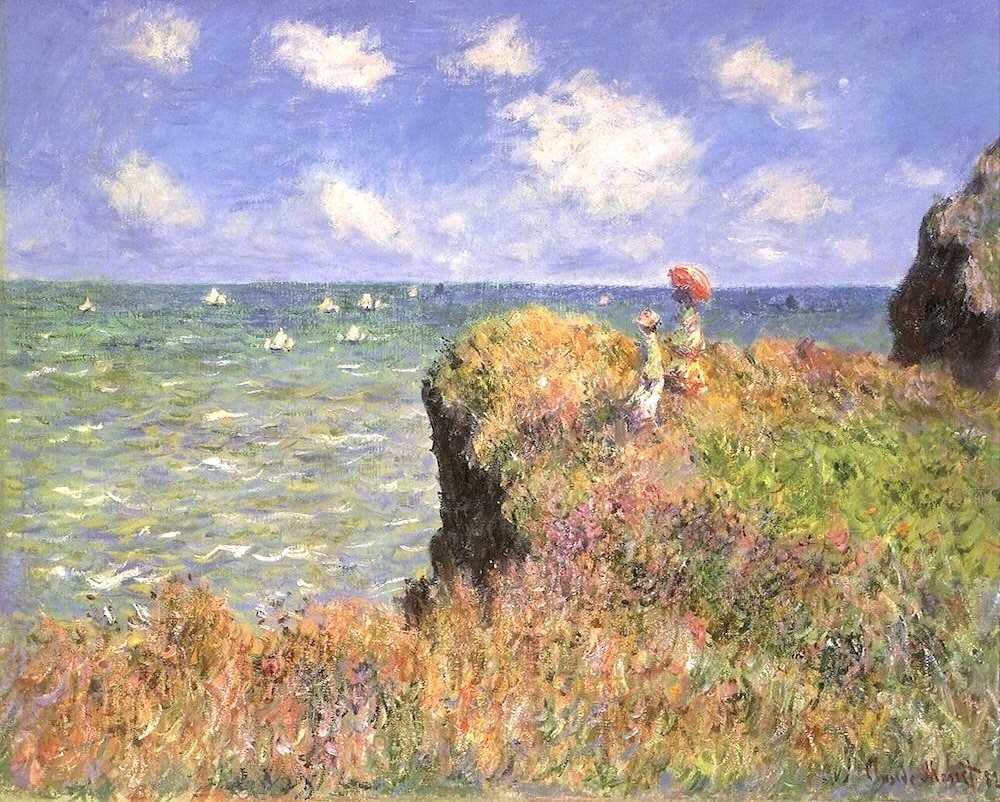 모네_푸르빌의절벽산책.jpg