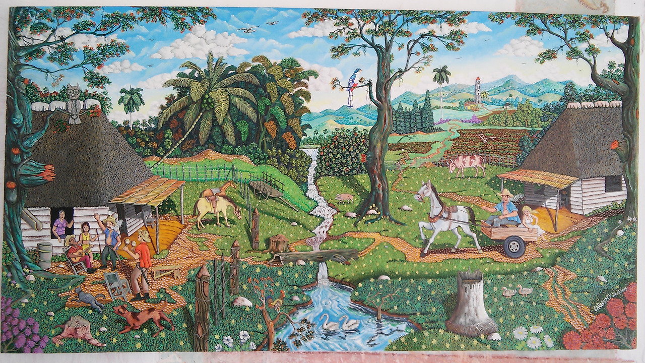 쿠바 미술 - 평화로운 농장.jpg