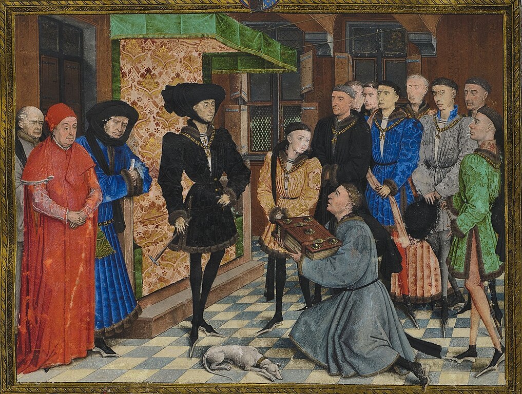 Rogier_van_der_Weyden_-_Presentation_Miniature,_Chroniques_de_Hainaut_KBR_9242.jpg