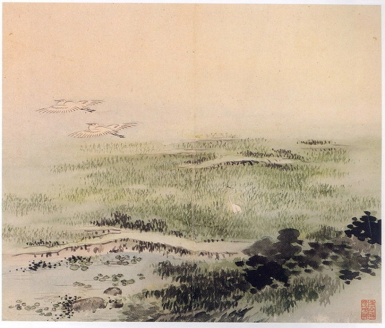 김홍도 백로도.jpg
