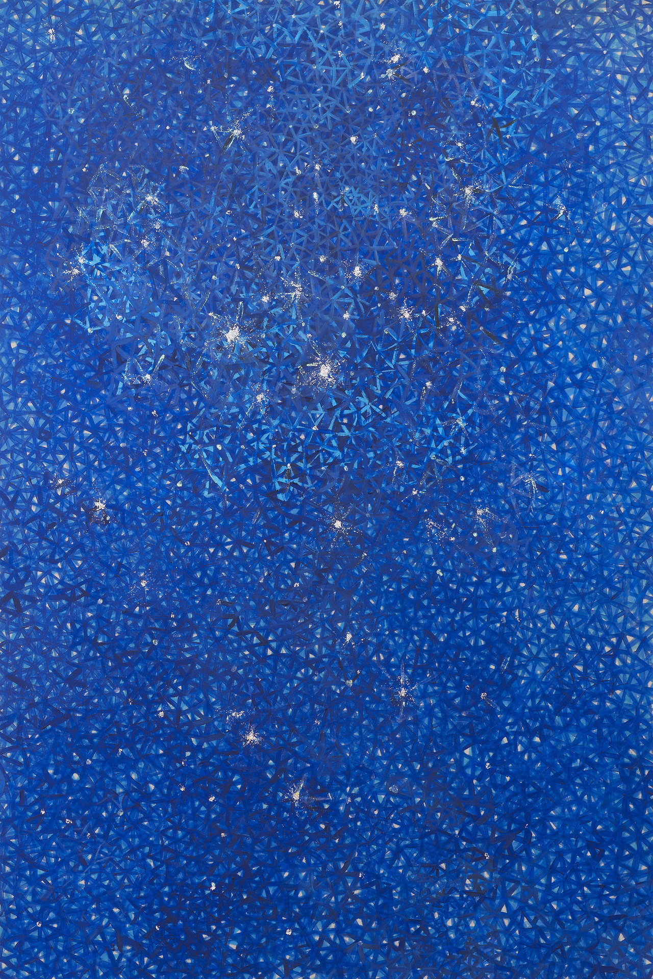 별을 새기다 Engraving the Stars, 2024, Acrylic on canvas, 194×130cm.jpg
