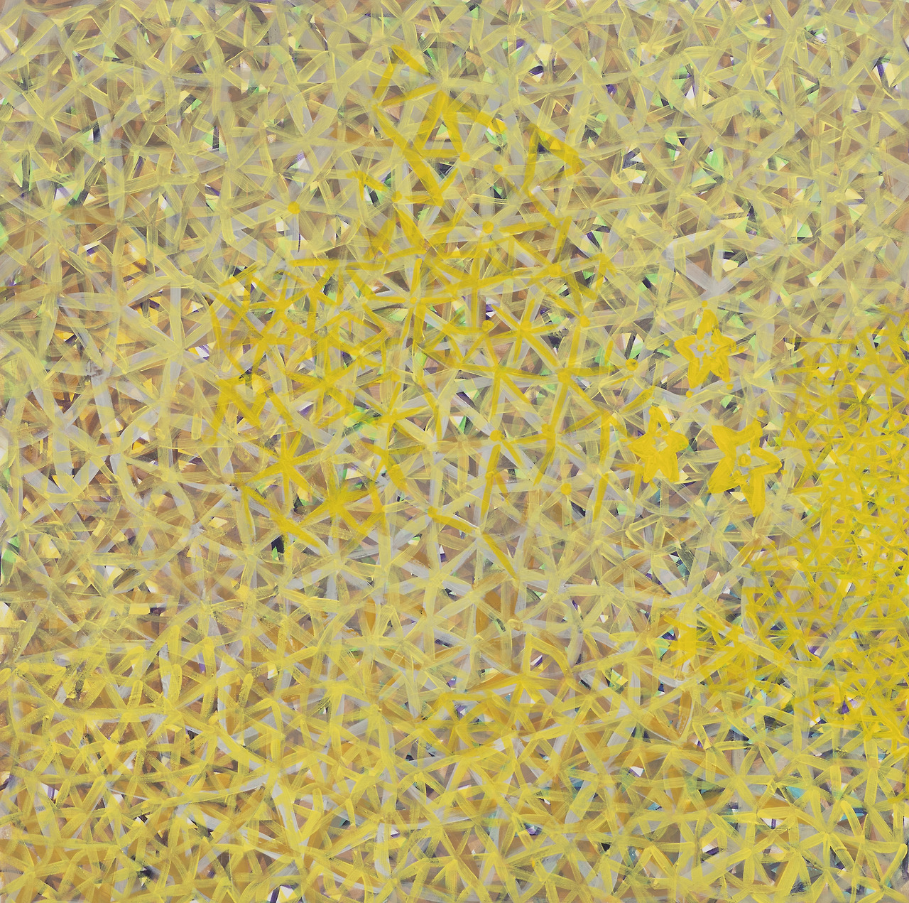 희망의 별 Hope of Star, 2021, Acrylic on canvas, 112×112cm.jpg