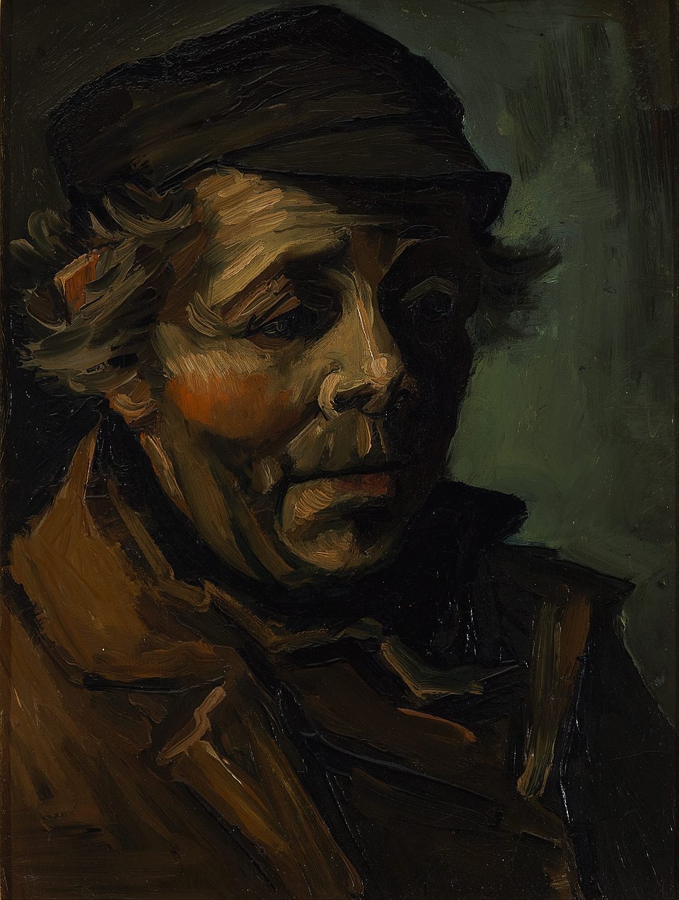 1884 Dec Portrait of a peasant - study for the potato eaters.jpg