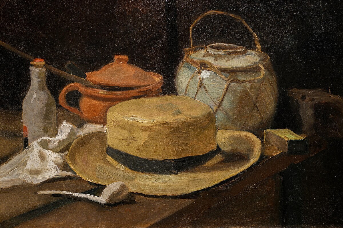 Still Life with Yellow Straw Hat 1885 Nov.jpg