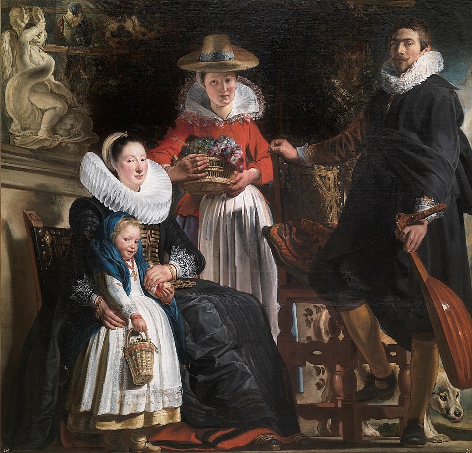 The_Family_of_the_Artist_by_Jacob_Jordaens - 화가의 가족.jpg