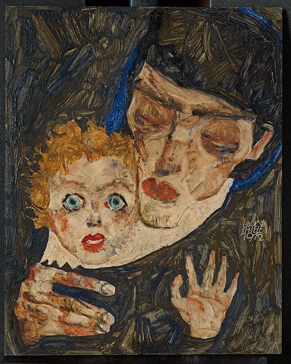 어머니와 아이, 1912.jpg