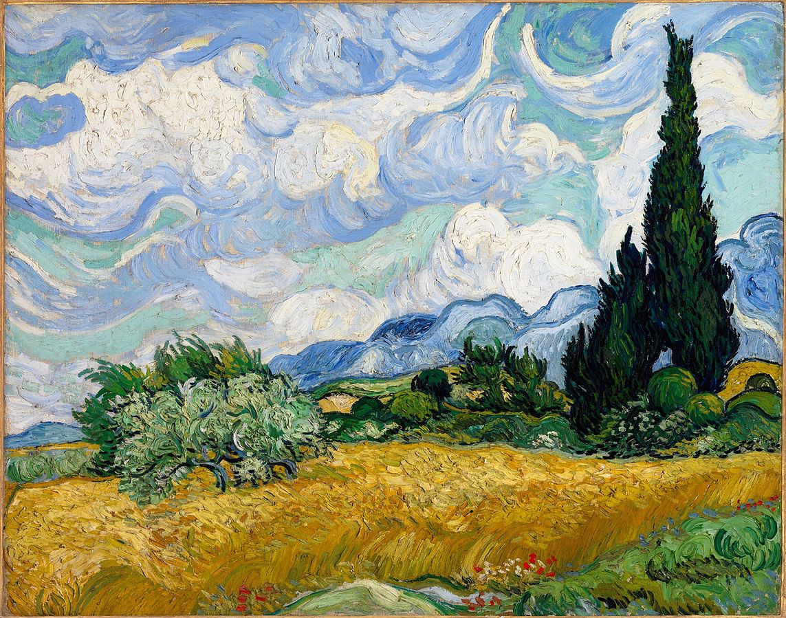 1889 Wheat Field with Cypresses.jpg