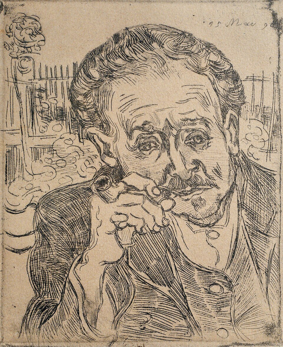 Portrait of Dr. Gachet 1890년 5월 작업분.jpg