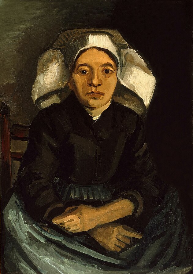 1884 Dec Peasant Woman, Half-Figure, Sitting.jpg