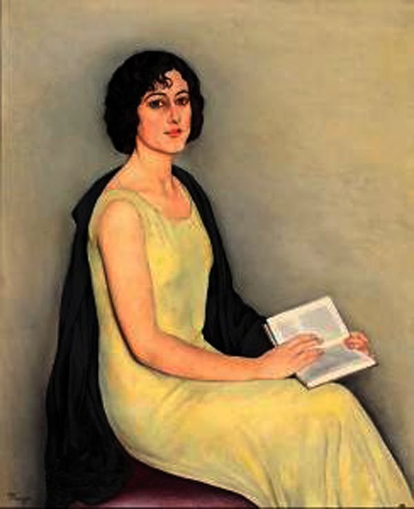 호세 마르티네즈 - 앉은 여인 초상.jpg