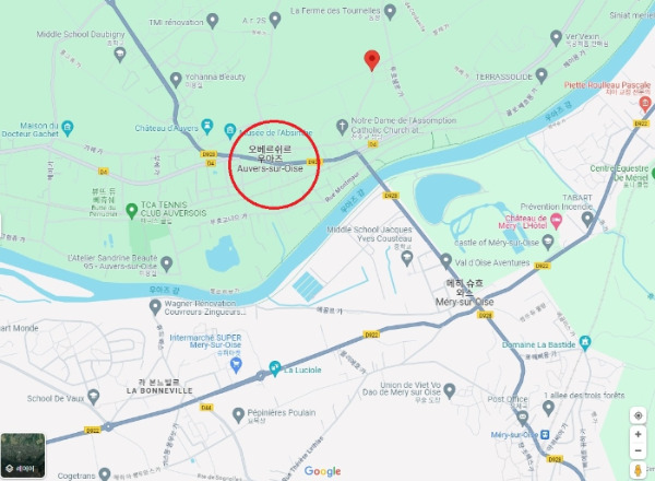 고흐 무덤 지도 오베르쉬르우아즈 표시.jpg