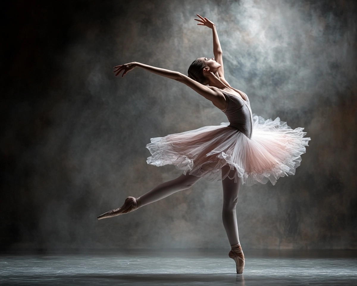 a ballerina on stage, capturing the elegance and intensity of her performance in stunning detail (3).jpg