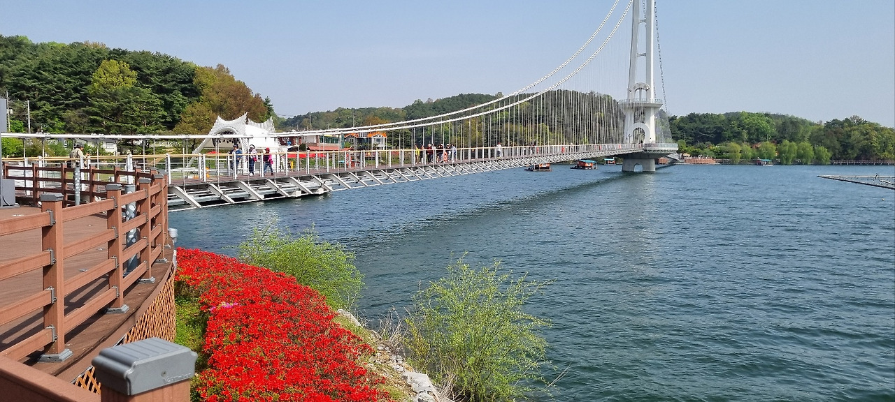 예당호 출렁다리는 건너는 관광객 (사진 최문섭).jpg