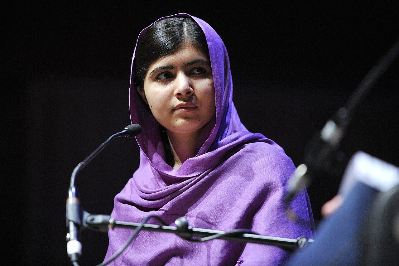Yousafzai at Women of the World Festival, 2014.jpg