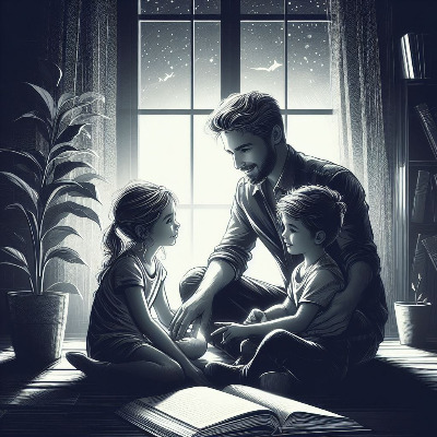 지혜를 알려주는 아빠.jpg