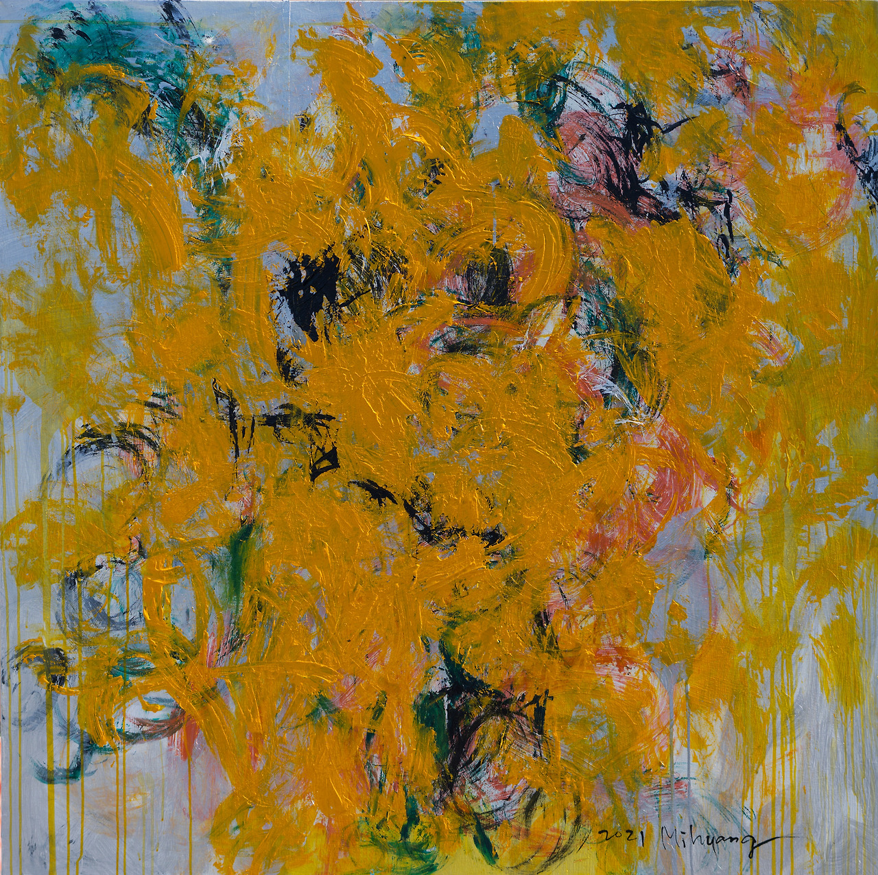 Moment of tree, acrylic on canvas, 135x135cm, 2021.jpg