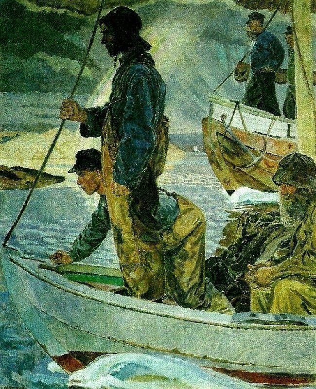 칼 빌헬름손, 일용할 양식을 위하여, 1925년.jpg