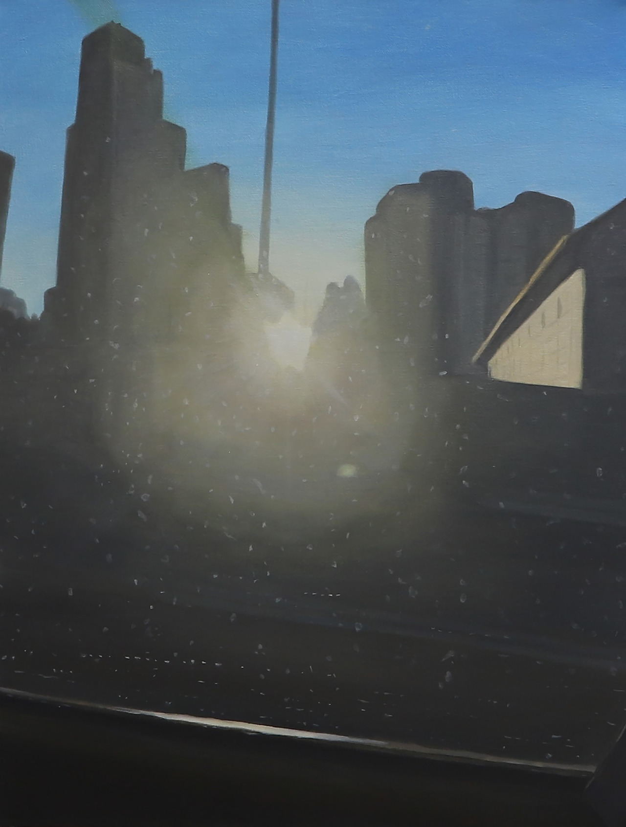 도로 위 풍경, 53×40.9cm, 캔버스에 유채, 2025.jpg