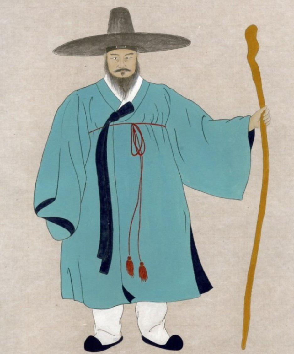 연암 박지원. 일러스트레이터 한유사랑 씨가 그린 연암 박지원 선생의 전신 입상..jpg