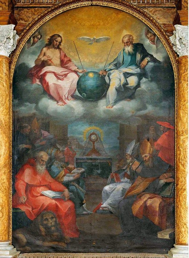 벤투라 살림베니(Ventura Salimbeni), 성체현양(Exaltation of the Eucharist).jpg