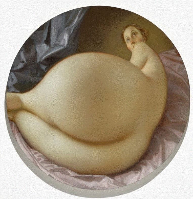 Nude in a Convex Mirror, 2015.jpg