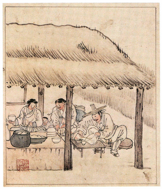 김홍도의 '풍속도' 중 주막.jpg