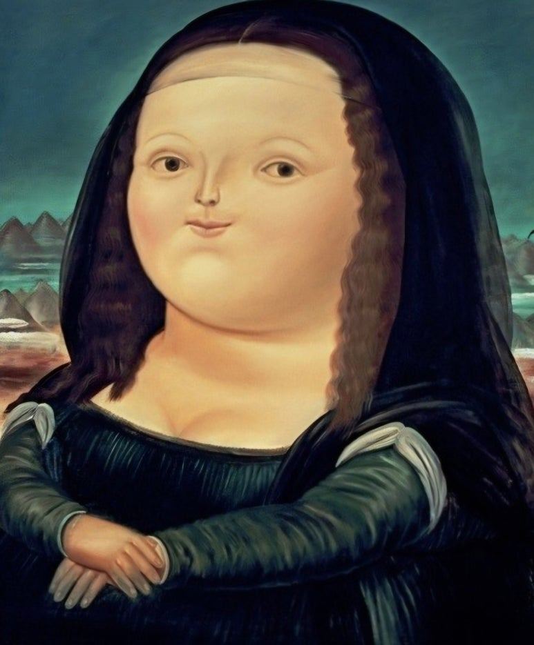 페르난도 보테로 Mona Lisa(1978).jpg