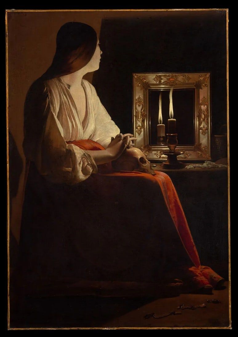 조르주 드 라투르, 참회하는 막달라 마리아, 1640.jpg