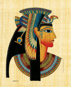 파피루스에 그려진 클레오파트라 7세.jpg